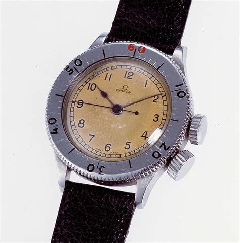 Omega military watches during World War II.